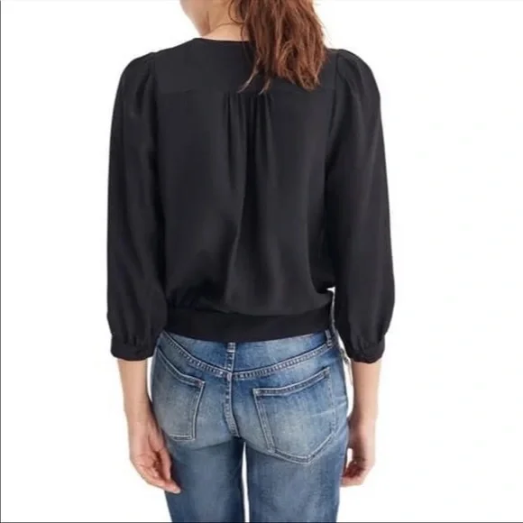 Madewell wrap top - Picture 3 of 7